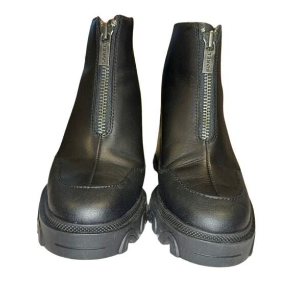 Sorel Brex Heel Chelsea Bootie - Black | Size 6.5 - Picture 6 of 8